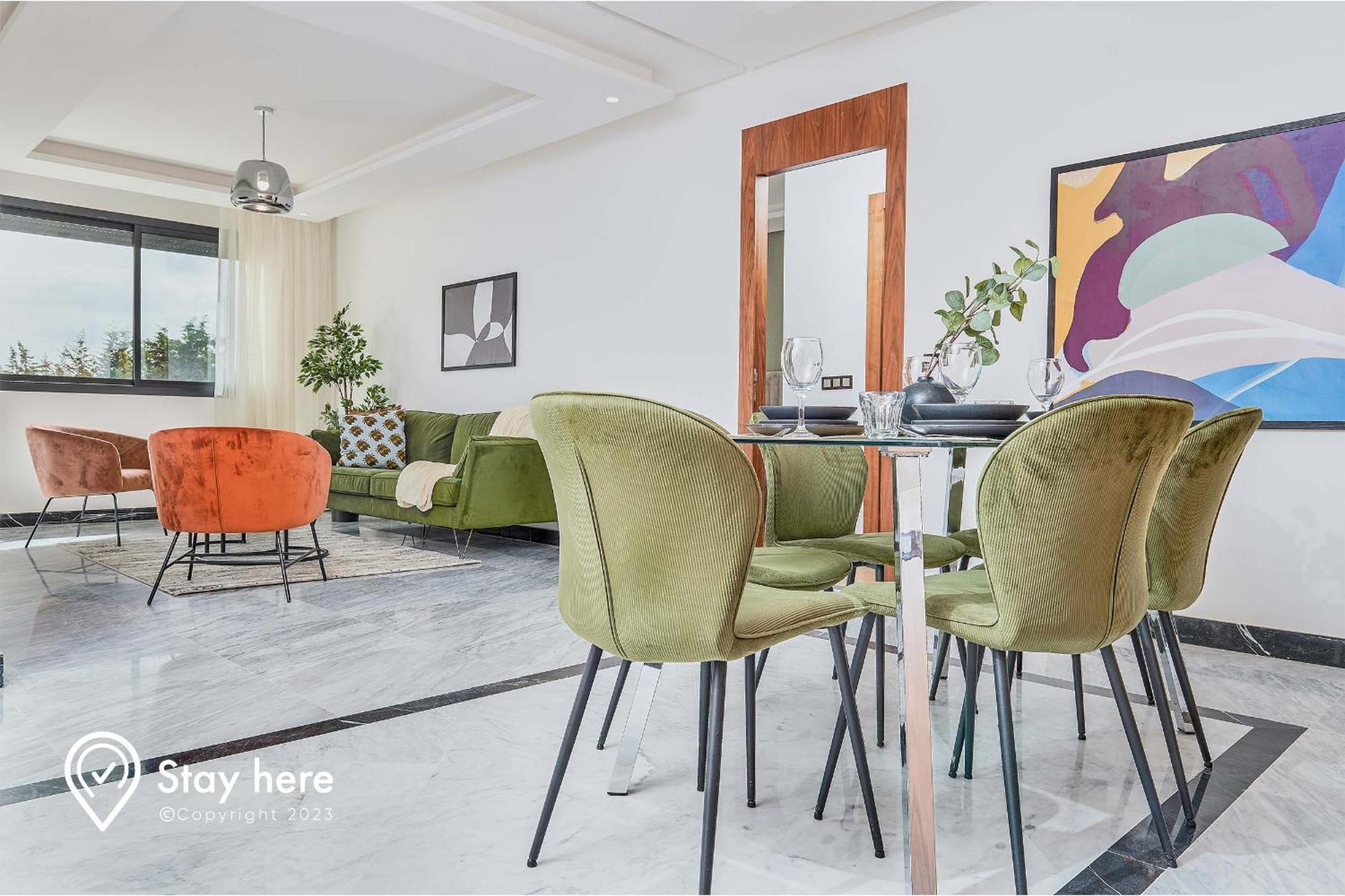 Stayhere Rabat - Hay Riad - Sophisticated Residence מראה חיצוני תמונה